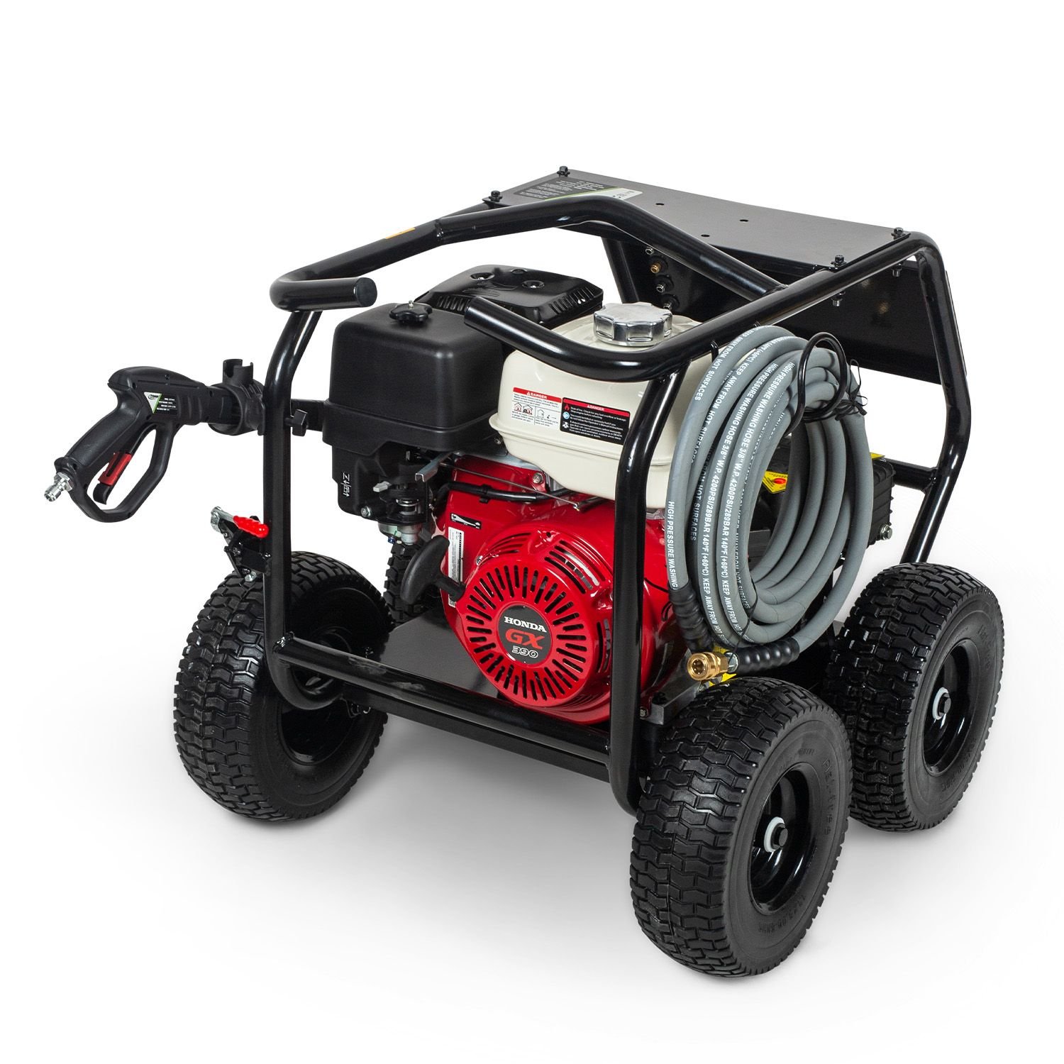 Typhoon HTP4500 13HP 4500PSI Honda Powered Petrol Pressure Washer With Turbo Head