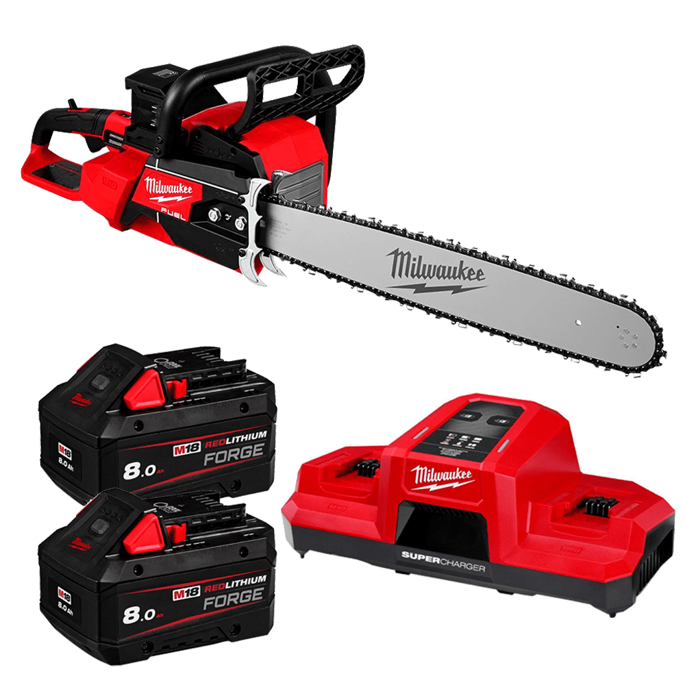 Milwaukee Chainsaw Dual Battery 20" 18V m18f2chs20802f Kit