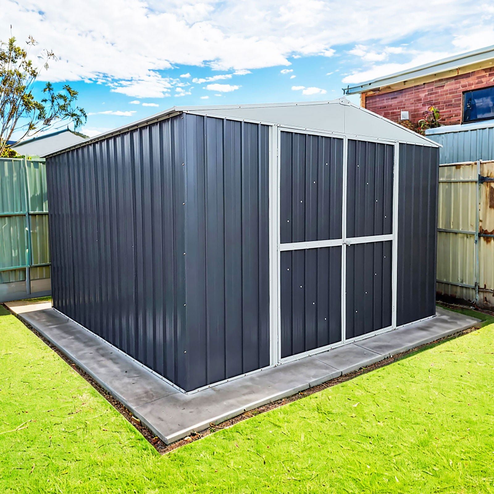 Garden Shed 3.45m x 3.45m x 2.4m High